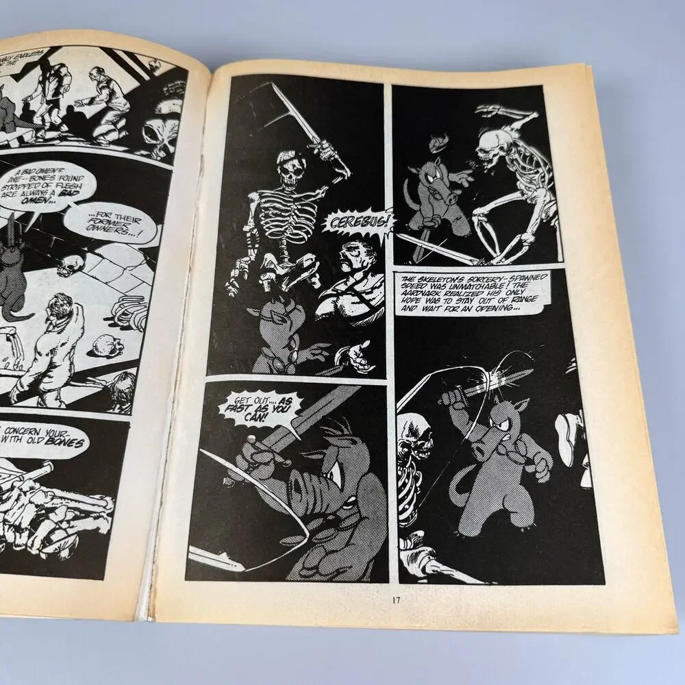 Aardvark-Vanaheim cerebus graphic